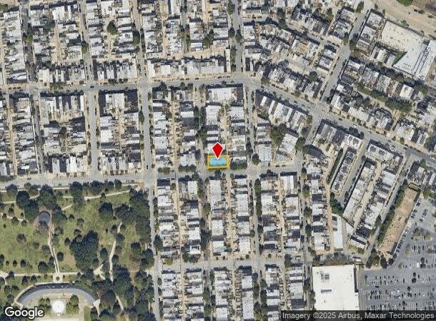  1533 Belt St, Baltimore, MD Parcel Map