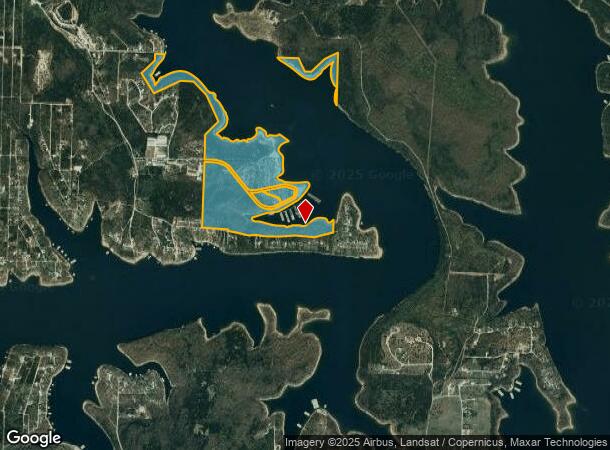  1363 Campbell Point Rd, Shell Knob, MO Parcel Map