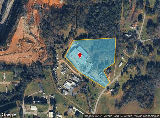  464 Pearson Rd, Greer, SC Parcel Map
