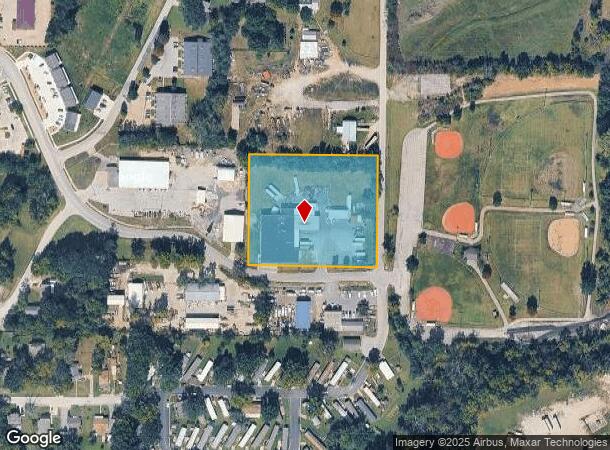 123 American Ave, Lansing, KS Parcel Map