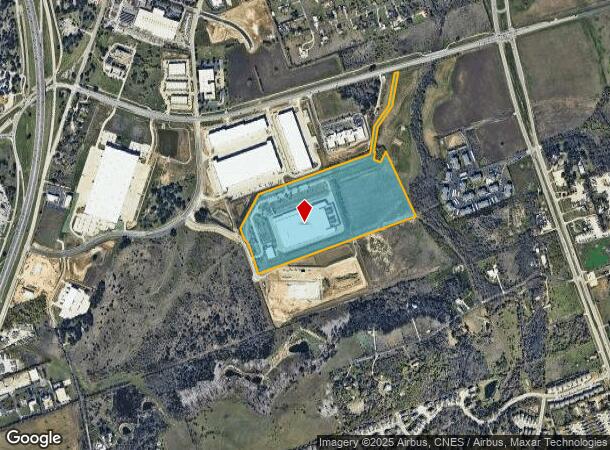  201 Blue Ridge Dr, Georgetown, TX Parcel Map