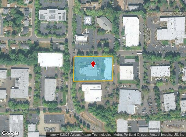 7190 Sw Sandburg St, Portland, OR Parcel Map