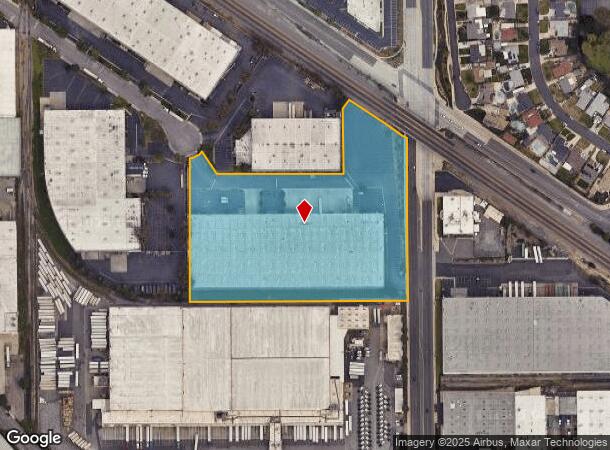  14100 Borate St, Santa Fe Springs, CA Parcel Map