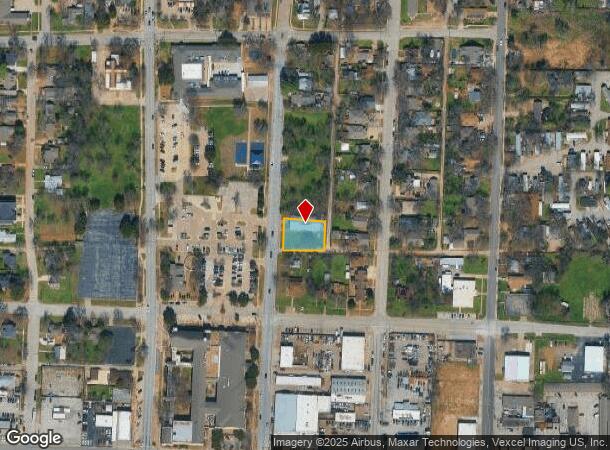 407 N Mesquite St, Arlington, TX Parcel Map