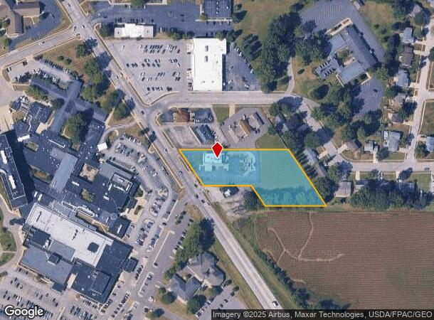  283 Benedict Ave, Norwalk, OH Parcel Map