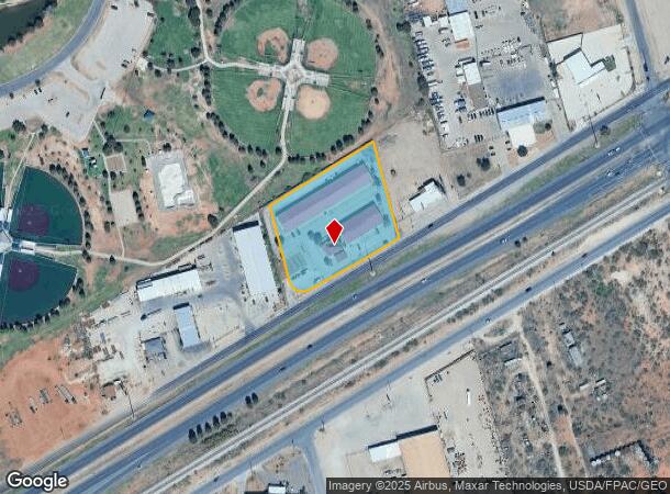  4714 W Wall St, Midland, TX Parcel Map