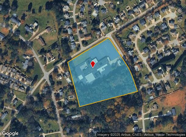  714 Fairview Rd, Greer, SC Parcel Map