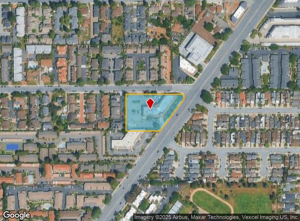 3425 S Bascom Ave, San Jose, CA Parcel Map