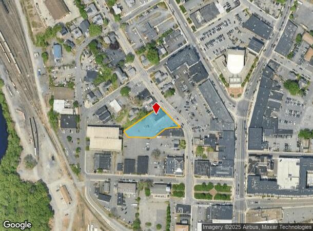 68 Franklin St, Framingham, MA Parcel Map