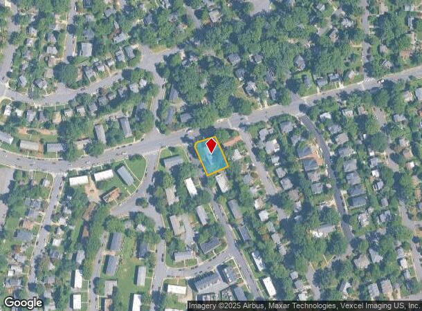  1217 N Kensington St, Arlington, VA Parcel Map