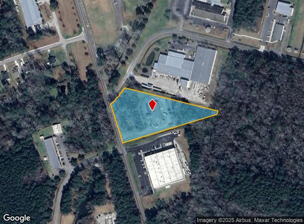  704 S Dickerson St, Burgaw, NC Parcel Map