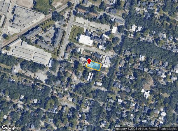 3131 Bull St, Savannah, GA Parcel Map