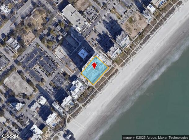 1600 N Ocean Blvd, Myrtle Beach, SC Parcel Map