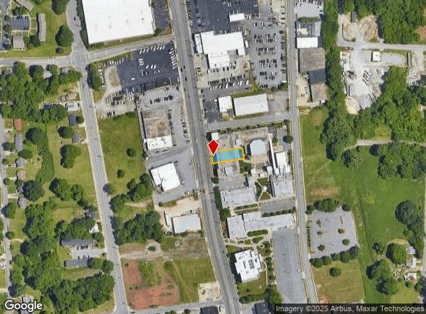 813 S Main St, High Point, NC Parcel Map