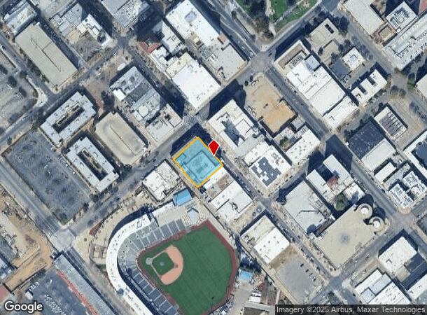  939 Fulton St, Fresno, CA Parcel Map