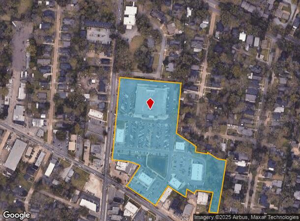 100 N Florida St, Mobile, AL Parcel Map