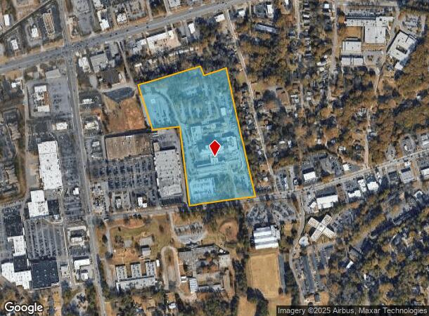  1230 Baxter St, Athens, GA Parcel Map