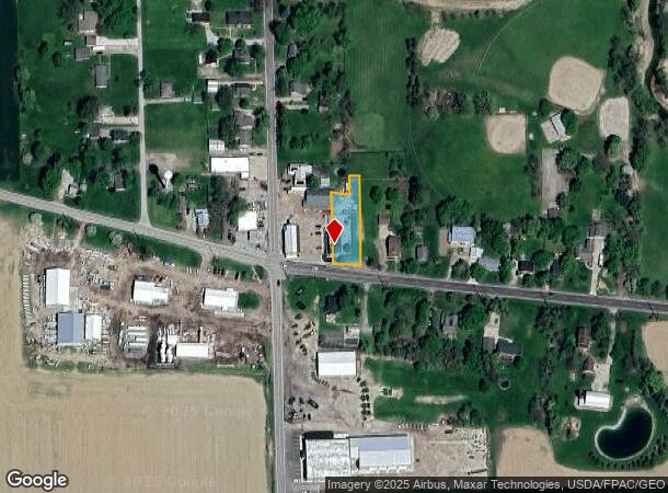 12244 Sylvania Metamora Rd, Berkey, OH Parcel Map