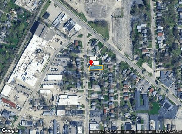 4118 Upton Ave, Toledo, OH Parcel Map