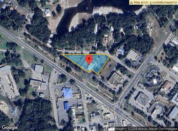  210 W Walker Dr, Keystone Heights, FL Parcel Map