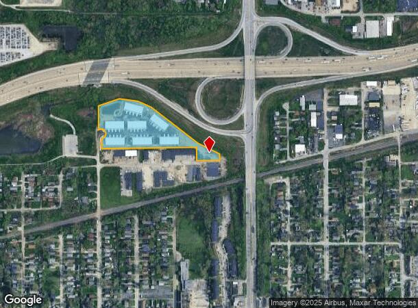  4805 N Punjab Dr, Indianapolis, IN Parcel Map