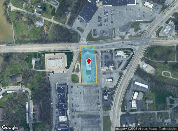 3202 Saint Joe Center Rd, Fort Wayne, IN Parcel Map