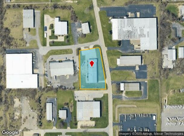  3502 W Mcgill St, South Bend, IN Parcel Map