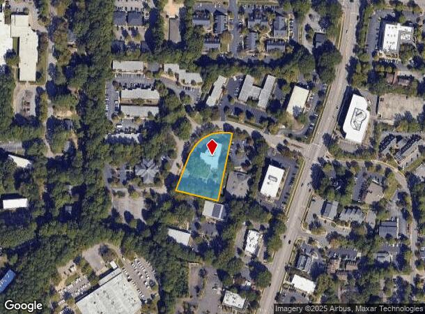  201 Commonwealth Ct, Cary, NC Parcel Map