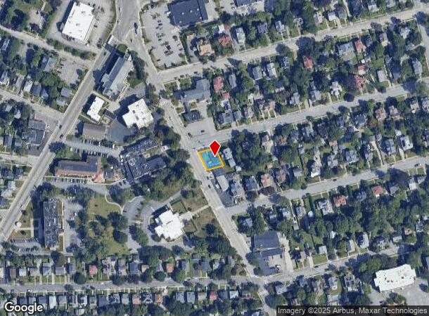 1814 Broad St, Cranston, RI Parcel Map
