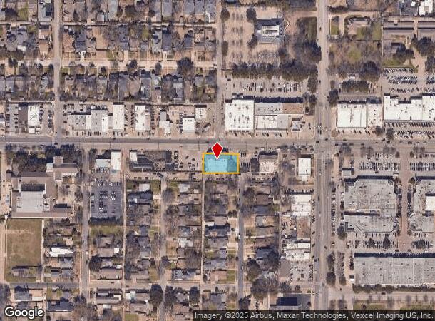  5118 W Lovers Ln, Dallas, TX Parcel Map