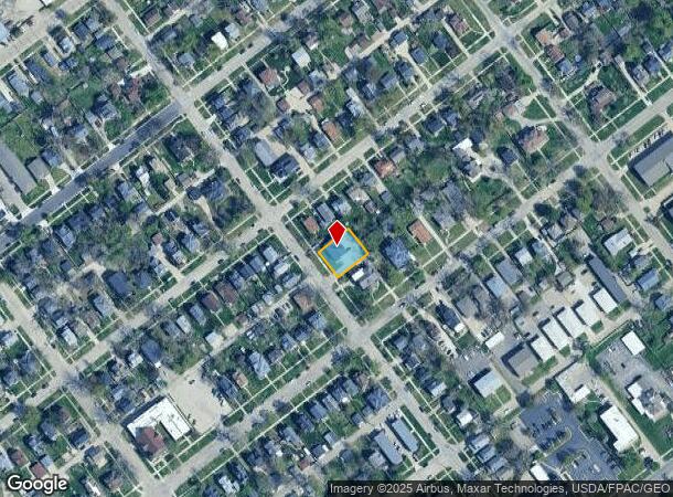  318 18Th St Ne, Cedar Rapids, IA Parcel Map