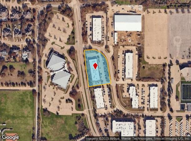  2325 Dean Way, Southlake, TX Parcel Map