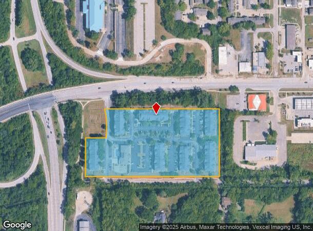  2001 W 6Th St, Lawrence, KS Parcel Map