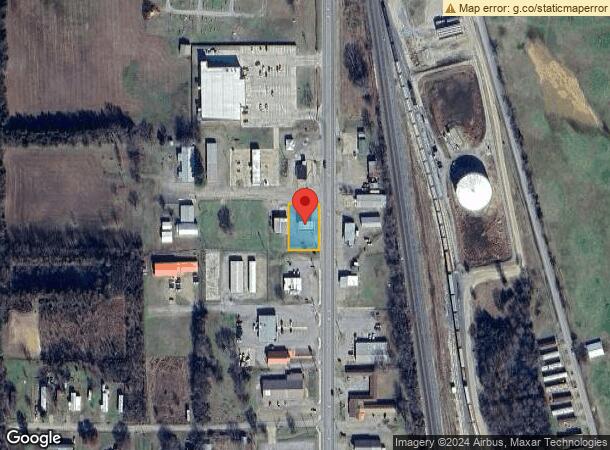  704 Highway 59 N, Heavener, OK Parcel Map