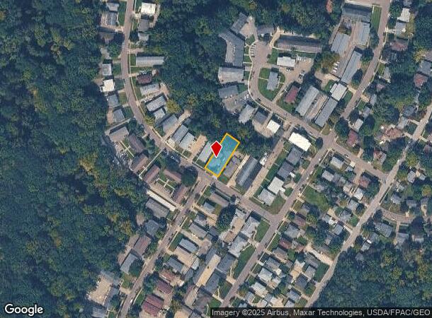  1719 Cromwell Dr, Akron, OH Parcel Map