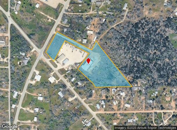 121 James Hoskins Ln, Cedar Creek, TX Parcel Map