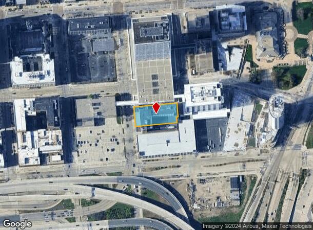  550 N Van Buren St, Milwaukee, WI Parcel Map