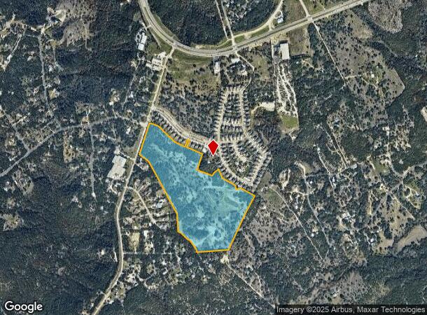  12701 Trails End Rd, Leander, TX Parcel Map