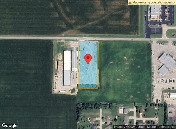  6751 Frontage Rd, Poseyville, IN Parcel Map