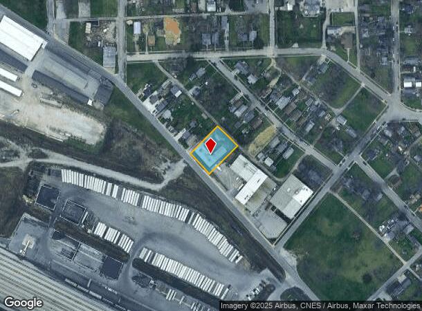 2501 Wayne Trce, Fort Wayne, IN Parcel Map