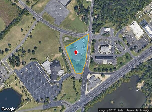  1805 Bridgeboro Rd, Beverly, NJ Parcel Map