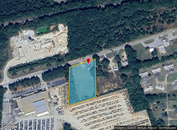  2375 Highway 42 N, Jenkinsburg, GA Parcel Map
