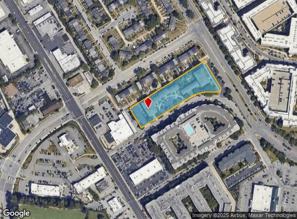 20 Dunvale Rd, Towson, MD Parcel Map