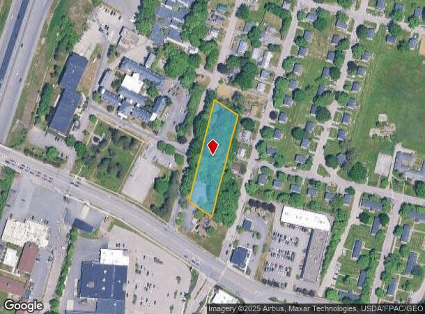 25 Holm Ave, Portland, ME Parcel Map