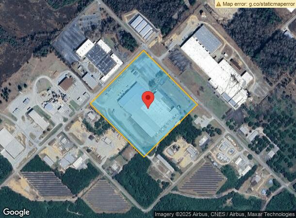  701 Industrial Blvd, Dublin, GA Parcel Map