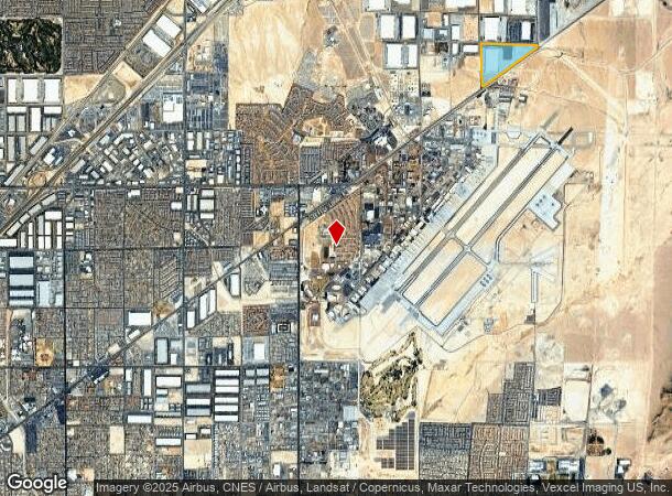  6401 Howdy Wells Ave, Las Vegas, NV Parcel Map