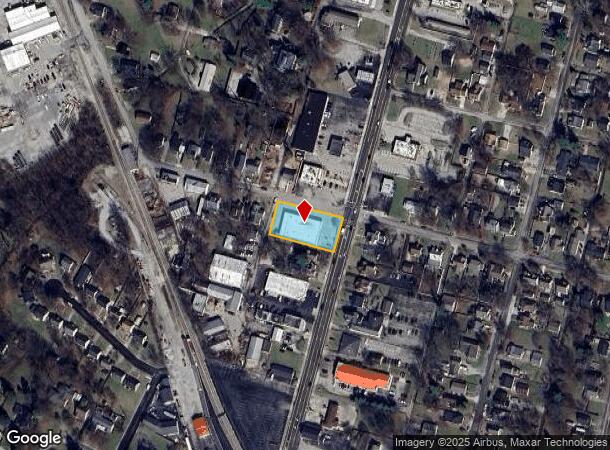 632 N 3Rd St, Bardstown, KY Parcel Map