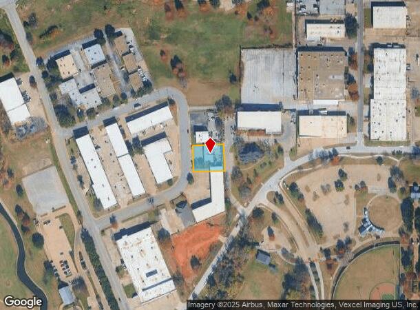 1127 S Airport Cir, Euless, TX Parcel Map