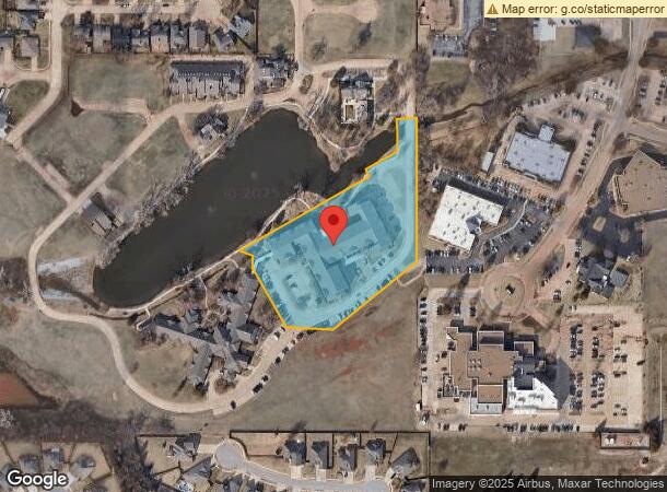  1225 Lakeshore Dr, Edmond, OK Parcel Map