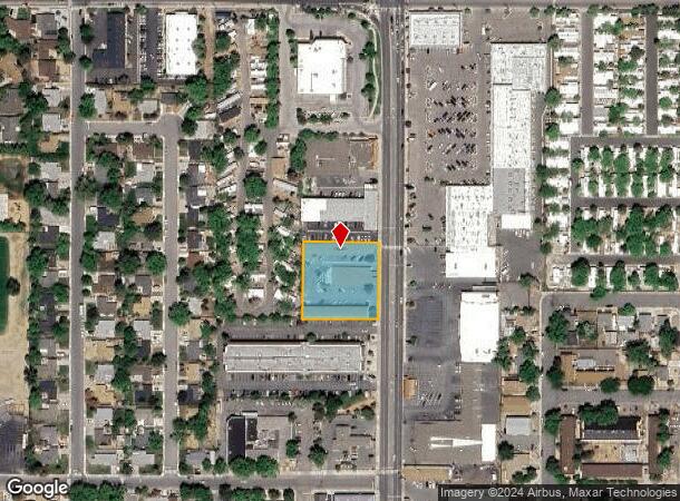  1850 N Carson St, Carson City, NV Parcel Map